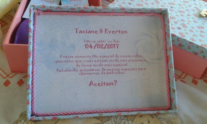 Convite dos padrinhos - 3