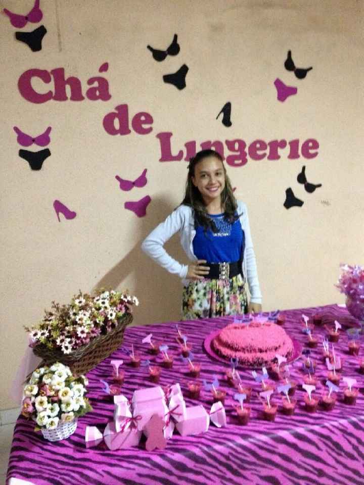 Meu cha de lingerie #surpresa - 1