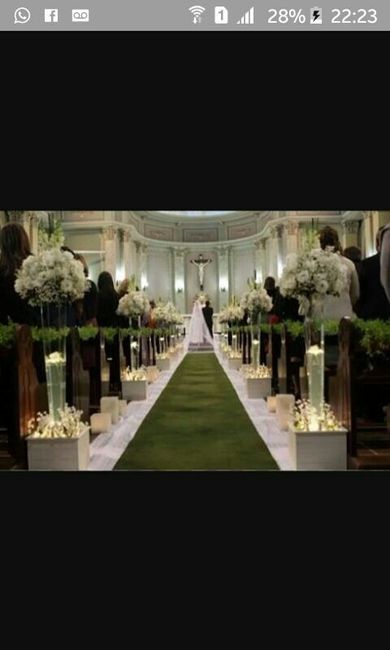 Decoração casamento na igreja - 2