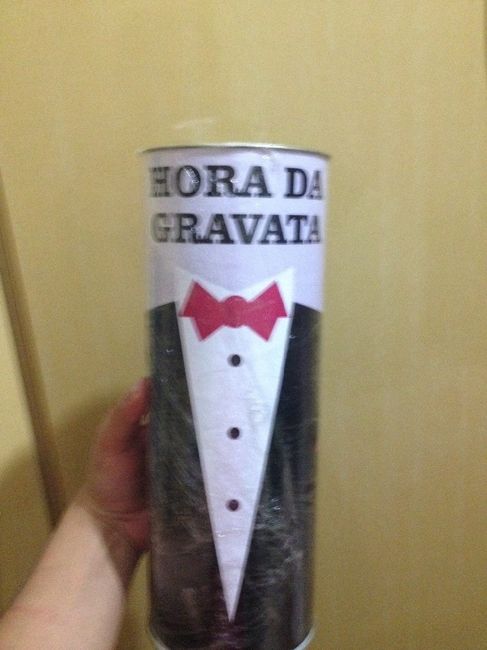 Cofre hora da gravata