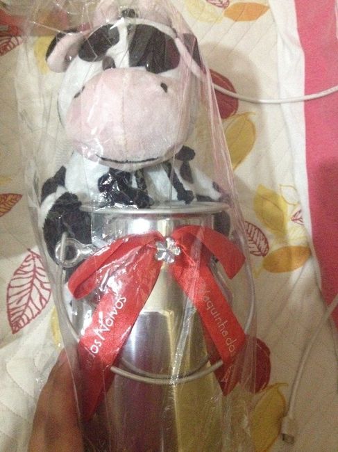 Vaca leiteira para hora do sapatinho