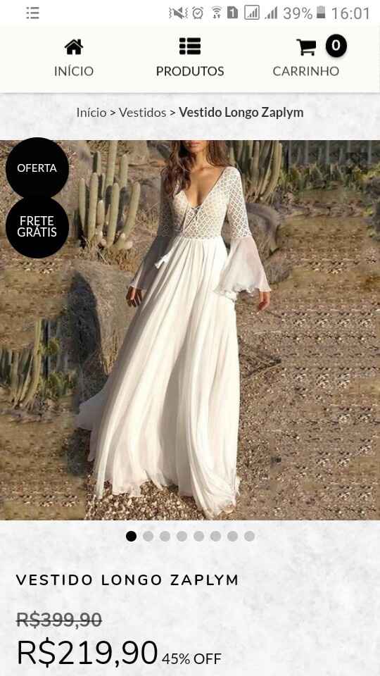 Desisti do meu vestido de noiva? - 1