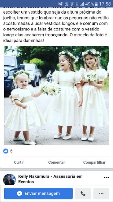 Dúvidas sobre a cor do vestido das demoiselles 5