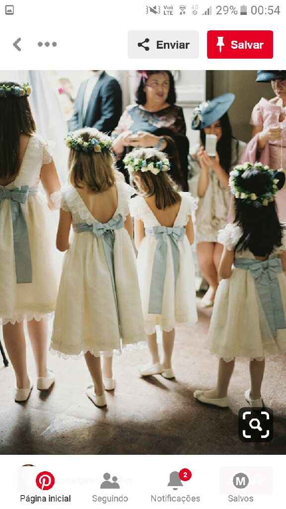 Dúvidas sobre a cor do vestido das demoiselles - 2