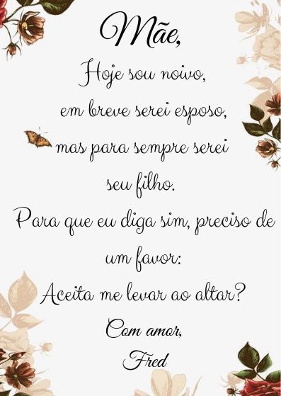 Mãe do noivo