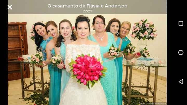 Cor dos vestidos das madrinha - 1