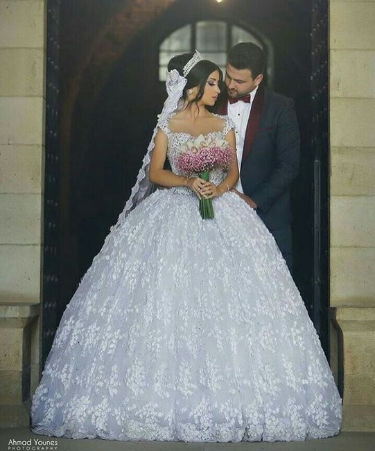Amo vestido de noiva no modelo princesa * - 1