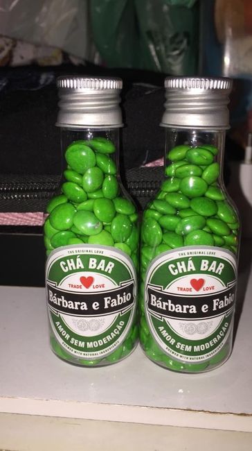 Minha lembrancinha do Chá Bar! 5