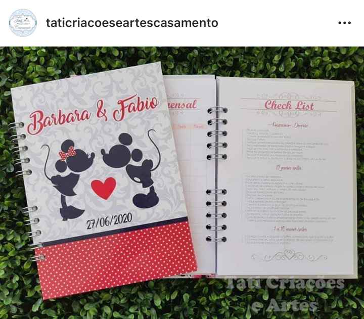 Minha agenda da noiva - 1