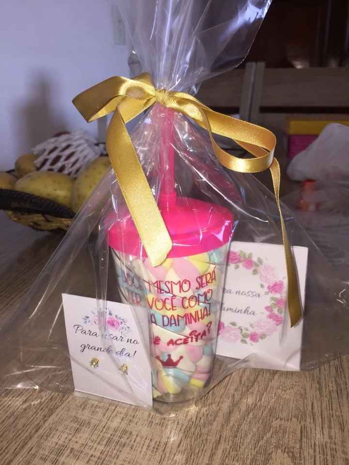 Convite daminha mais velha 