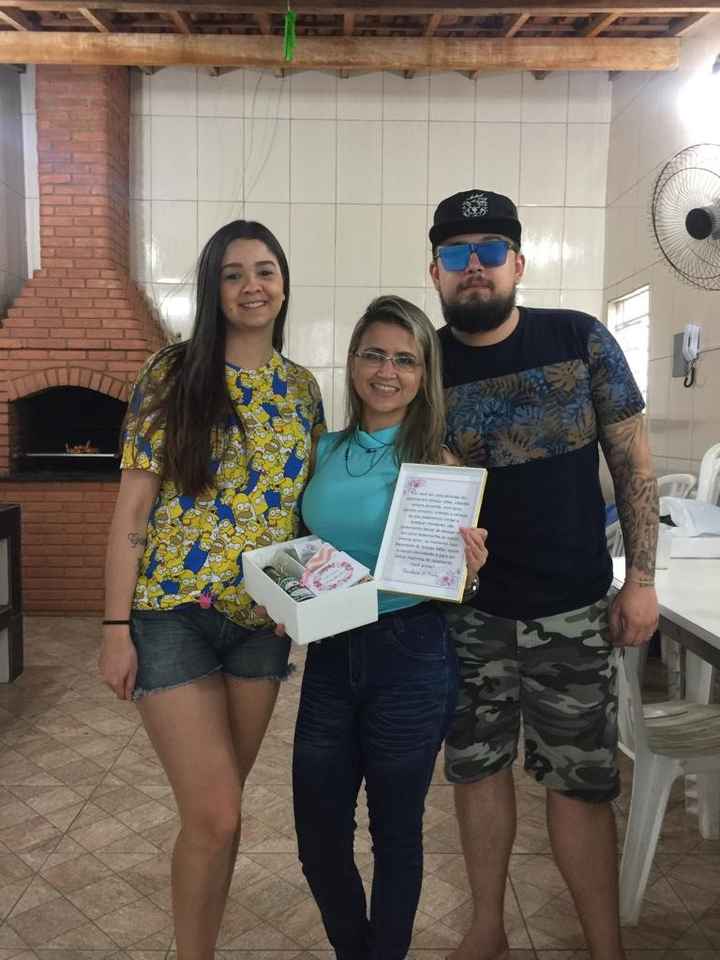 Madrinha prima do noivo 