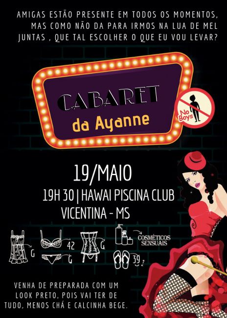 Opção 2 - Escrito Cabaret