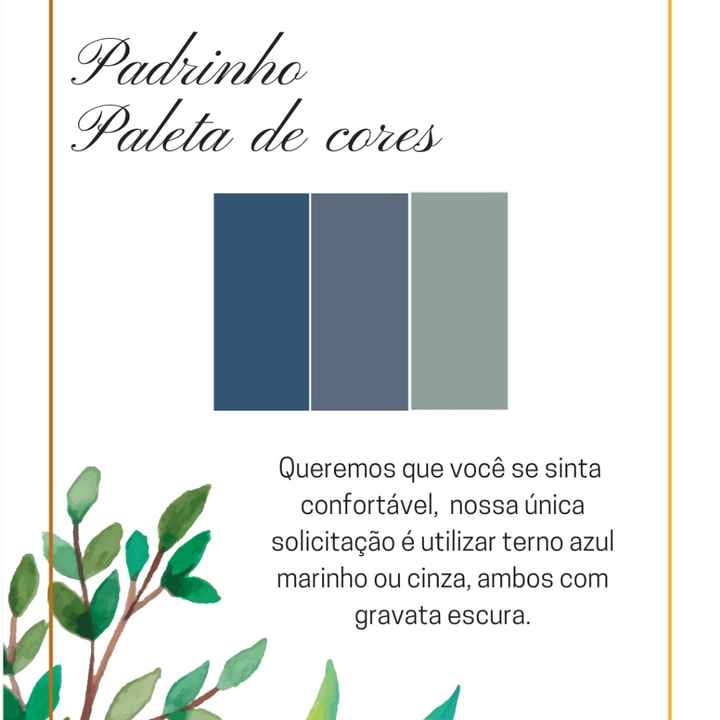Página 6 - O noivo que pesquisou e escolheu a paleta de cores