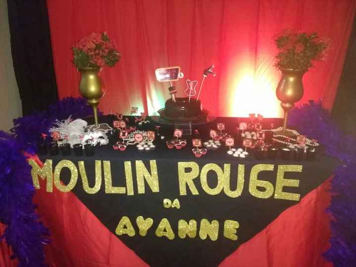 Chá de Lingerie - Moulin Rouge! Dia mais divertido - 13