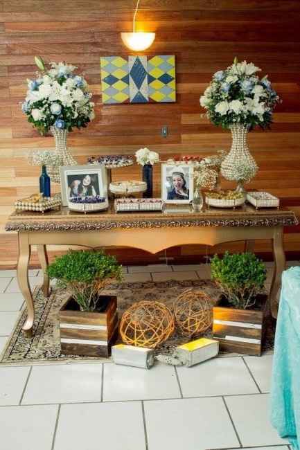 mesa dos doces