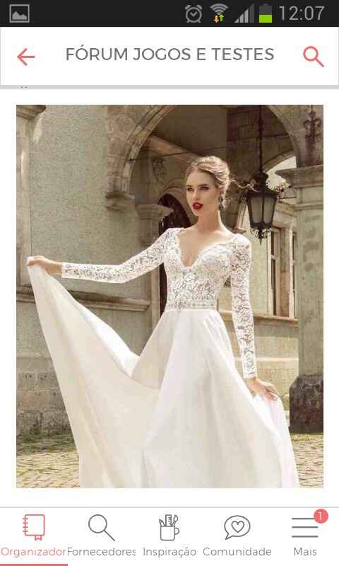 Se meu casamento fosse hoje usaria... - 2