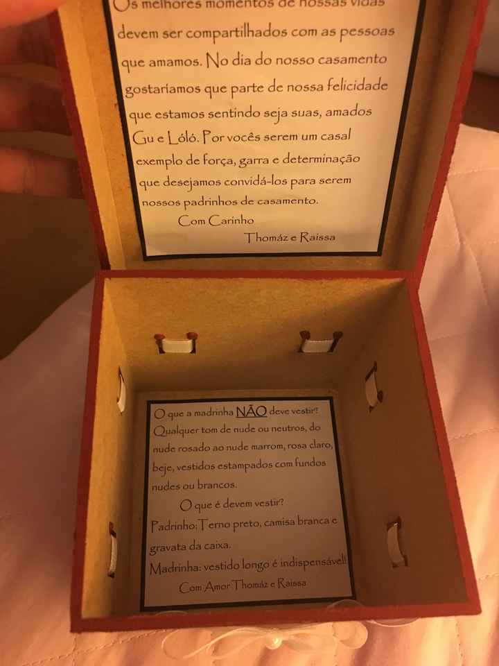  Dica Caixa para Padrinhos - 2