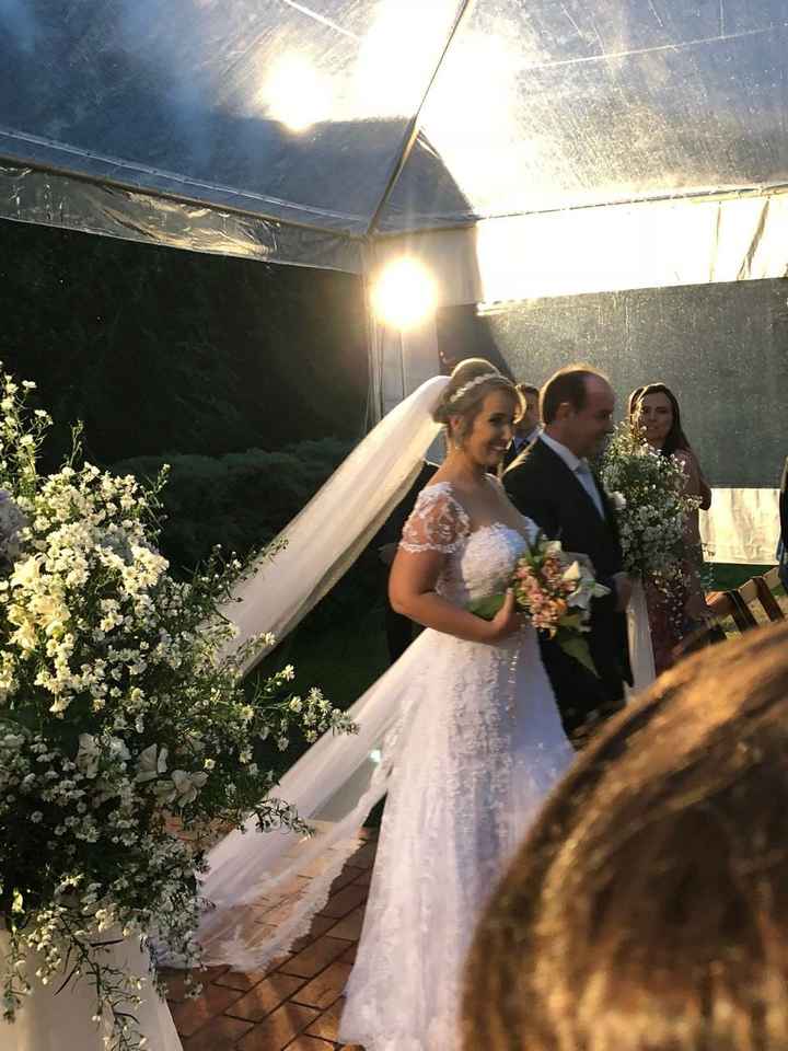 minha entrada com meu pai