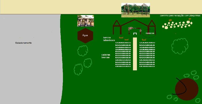 Layout cerimônia e recepção  (faltam 135 dias) - 2