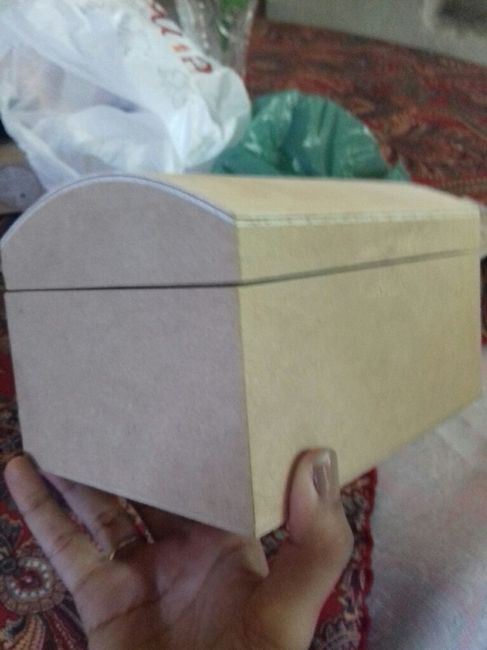 Nosso porta-aliança diy  #faltam98dias - 2