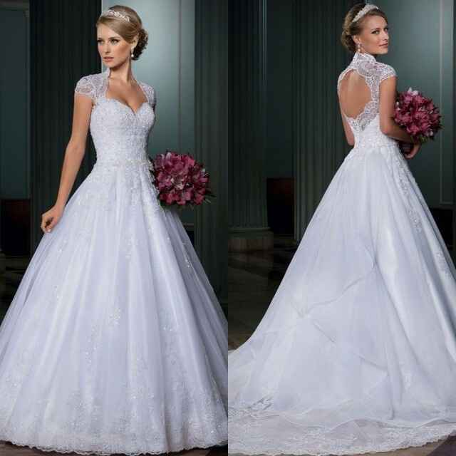 Vestido de noivaaa.o q acham? - 1