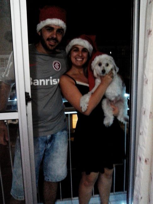 Primeiro Natal no nosso apartamento!