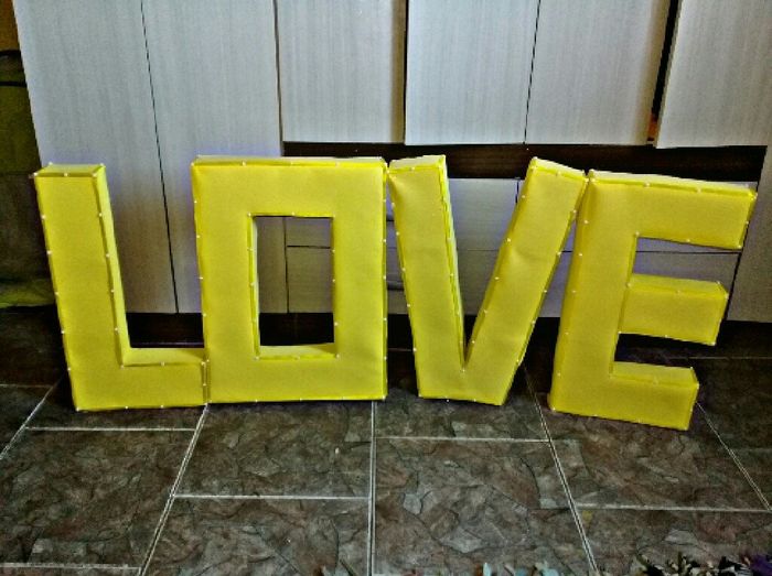 Resultado do love feito de caixa de leite - 2