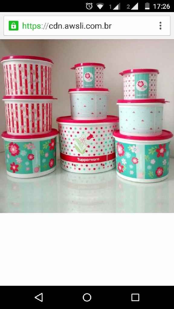 Tupperwares ♥enxoval - 1