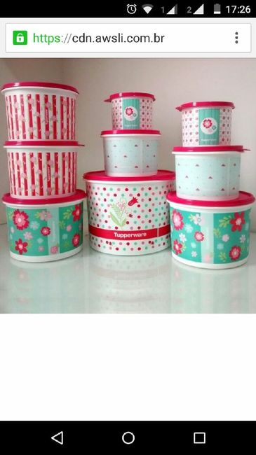 Tupperwares ♥enxoval - 1