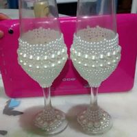 DIY: Taças de champanhe - 1