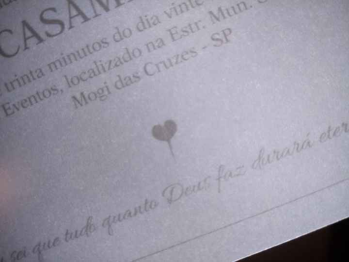 Recebi os convites....... - 1