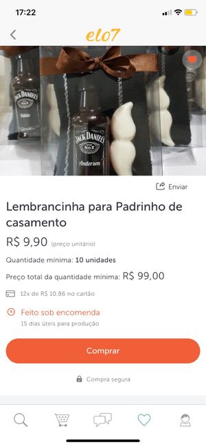 Lembrancinha para os Pais 2