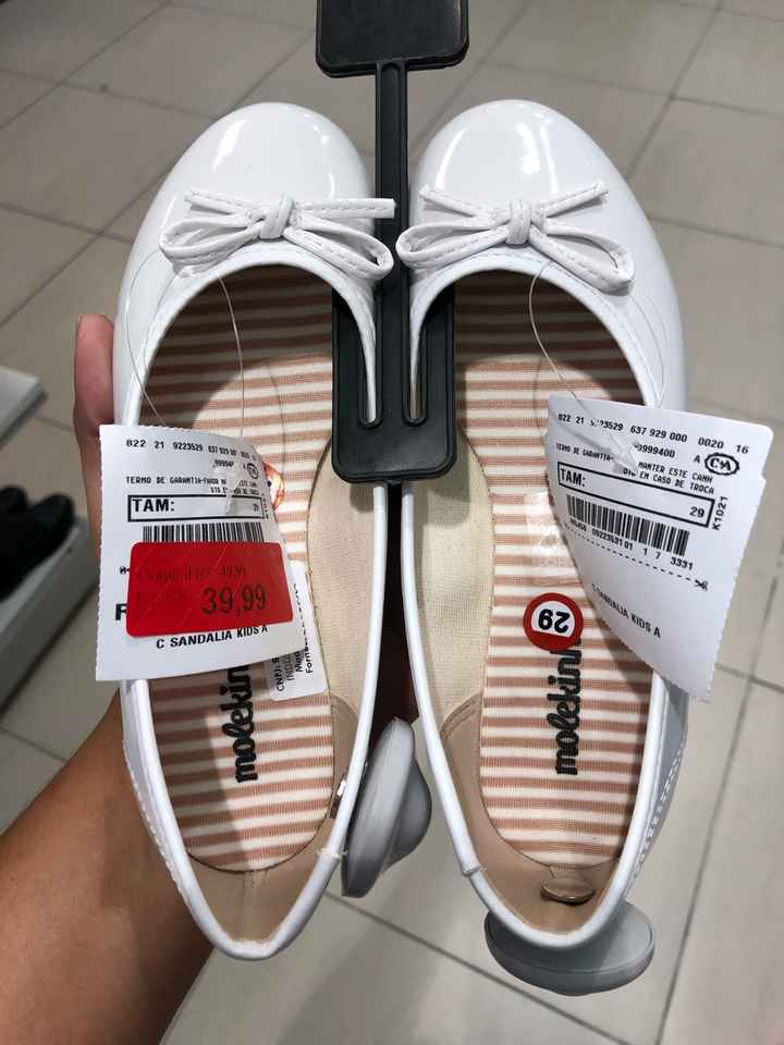 Dica de sapato para daminhas - 1