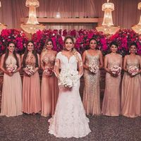 Qual será a cor dos vestidos das madrinhas? - 1