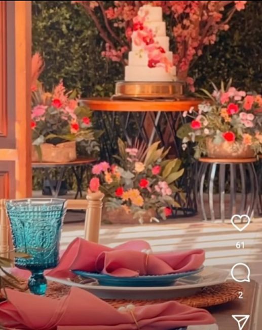 Paleta de cores do casamento 3