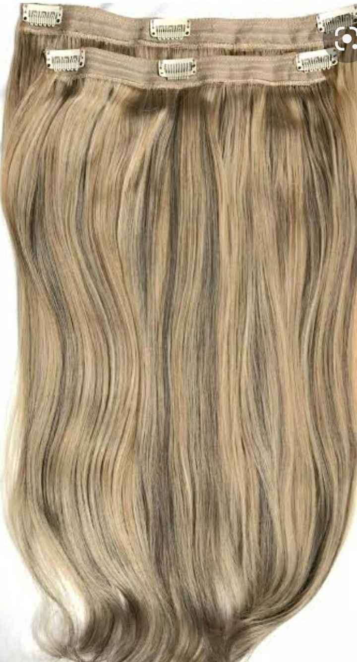 Usar aplique no penteado ? - 1