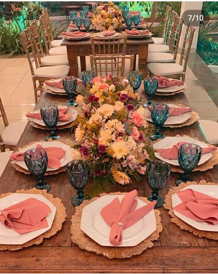 Paleta de cores do casamento - 2