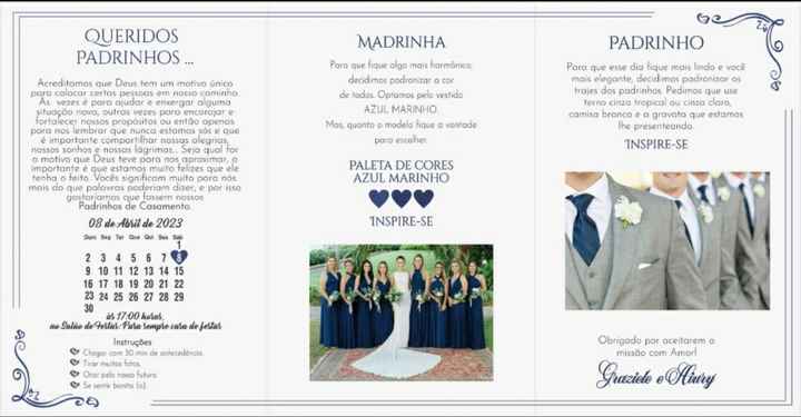 Convite presente para demoiselles - 1