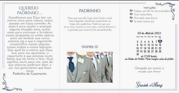 Convite presente para demoiselles - 3