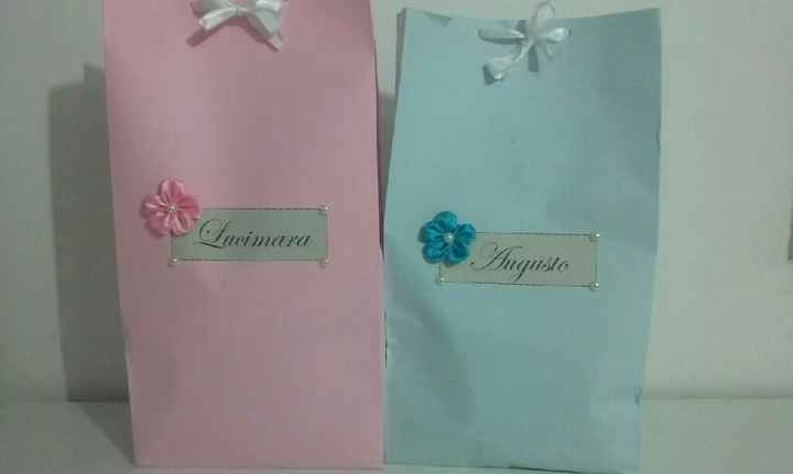 Lembrancinhas dos padrinhos 😍❤ - 3