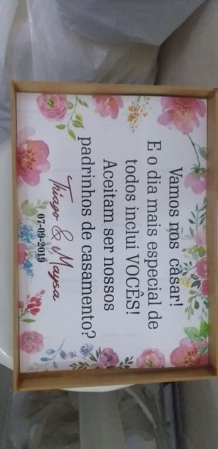 Convite para os Padrinhos ! - 3