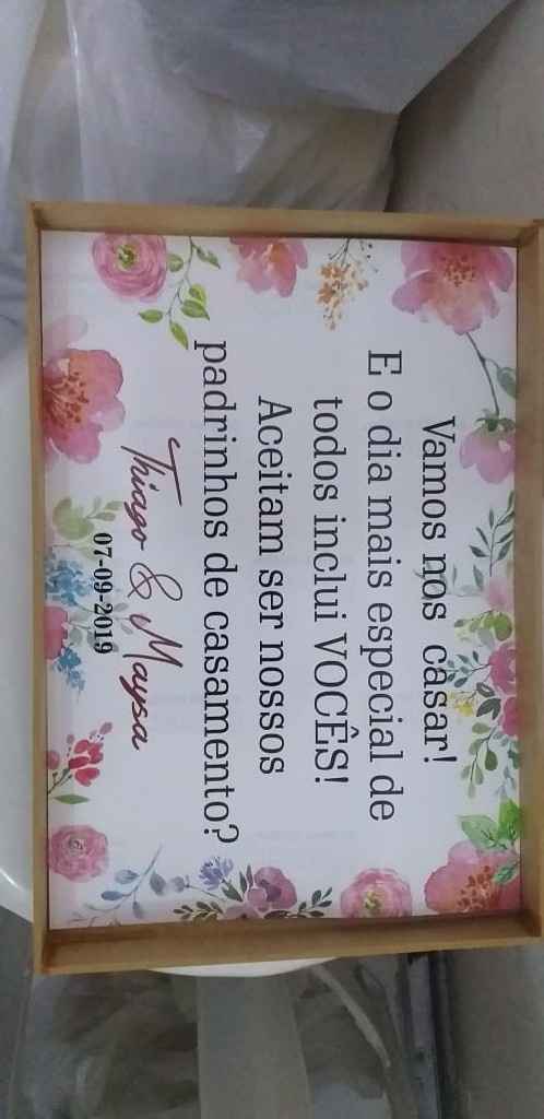 Convite para os Padrinhos ! - 3