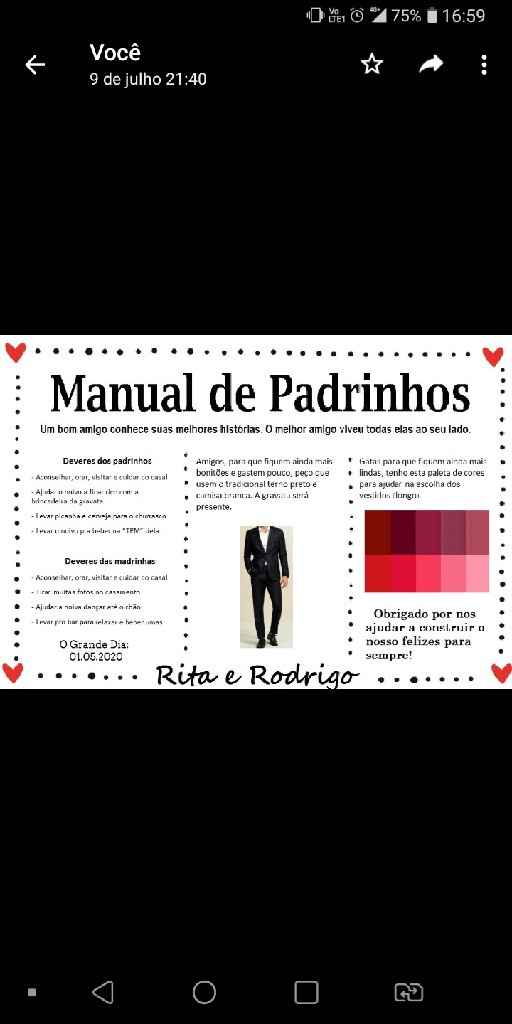 Cor vestido das madrinhas. - 1
