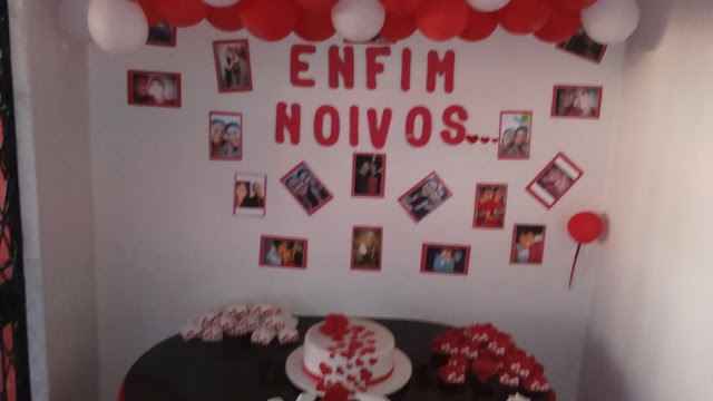 Fotos do noivado... - 2