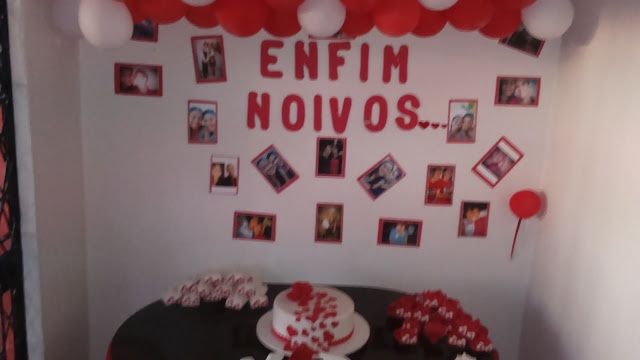 Fotos do noivado... - 2