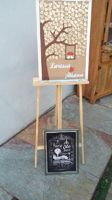 Quadro de assinatura diy #vemver - 2