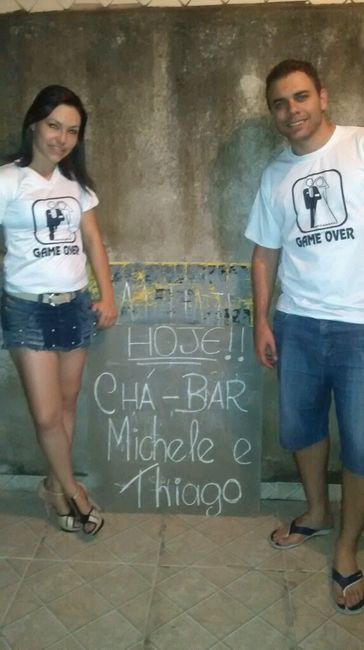 Camisetas para chá bar - 1