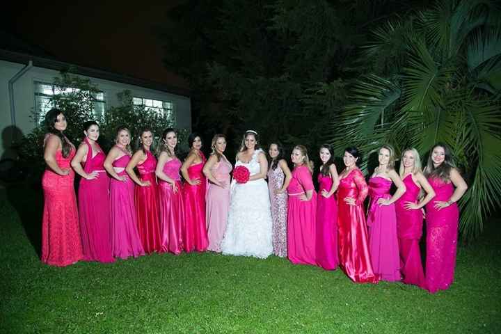 Madrinhas de Pink