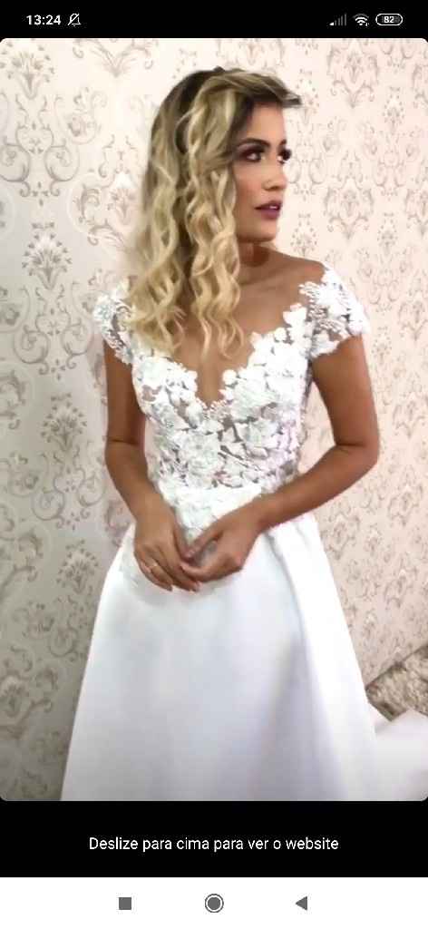 Comprei vestido de noiva, é confiável? - 1