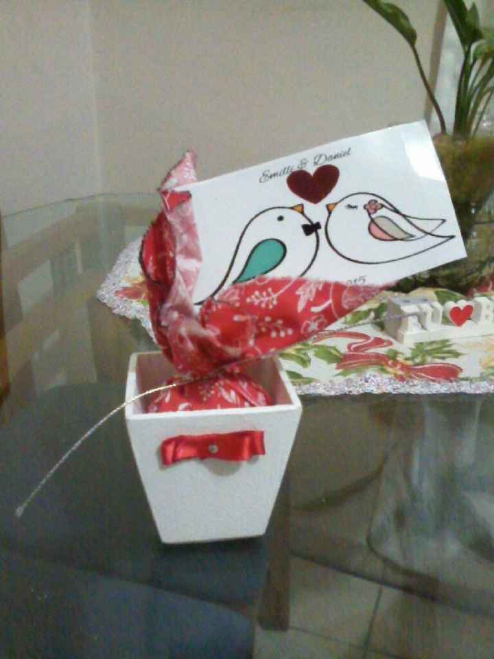 Lembracinha do noivado. diy - 1